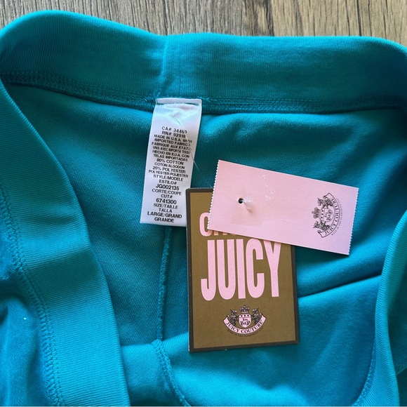 NWT Juicy Couture Capri Sweatpants Large - Picture 2 of 8